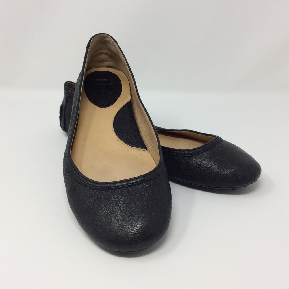 Frye Cassie Ballet Flats Size 10 Medium Black